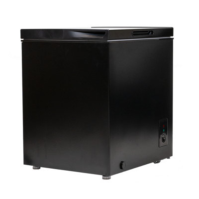 Black Chest Freezer, 66L Capacity - SIA CHF66B | DIY at B&Q