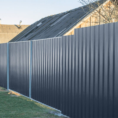 Black Coated Corrugated Roofing Sheet,Roofing Panels with 50 Screws , L115cm W45cm T0.2.7cm