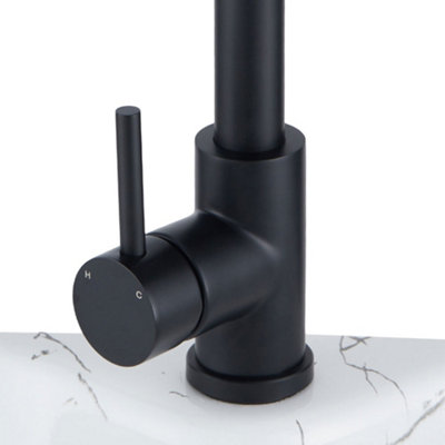 Commercial Kitchen Sink Faucet Pull Out Sprayer Mixer