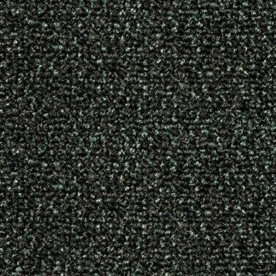 Black Contract Carpet Tiles, 2.4mm Tufted Loop Pile, 5m² 20 Tiles Per Box, 10 Years Commercial Warranty