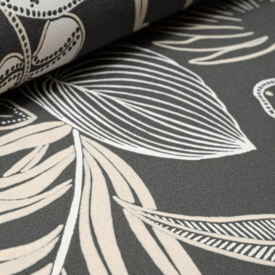 Garden Orchids Wallpaper • Floral Botanical Wallpaper • Milton
