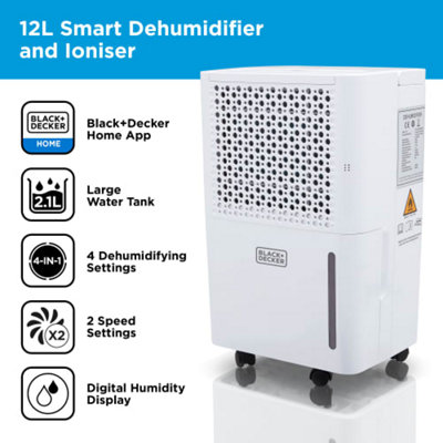 Black & Decker Dehumidifier Timer 12L