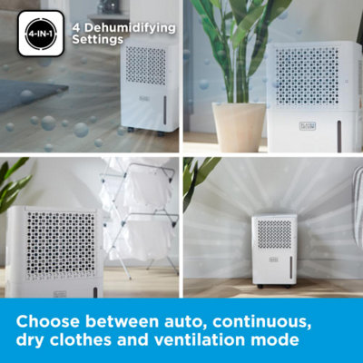 Black + Decker - 12 Litre Dehumidifier - 5