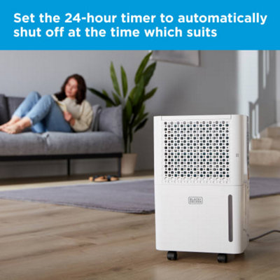 Black + Decker - 12 Litre Dehumidifier - 9