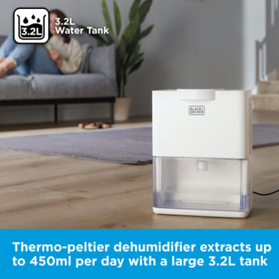 Black + Decker - 2 in 1 3.2L Dehumidifier - 5