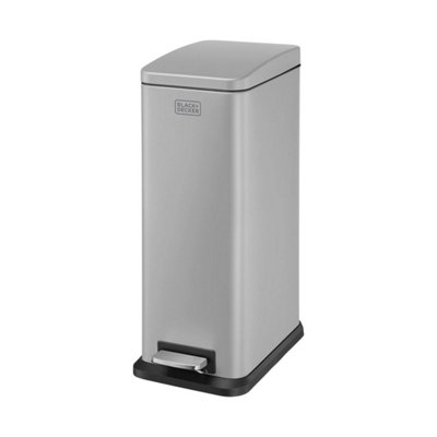 Buy Brabantia 20L Matte Steel 'Slimline' Pedal Bin