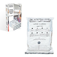 BLACK+DECKER 3-Pack Large Size Vacuum Storage Bags