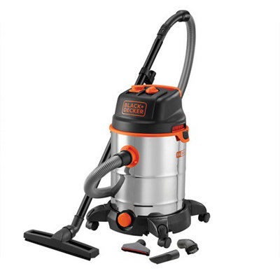 BLACK+DECKER 30L 1.6KW Wet & Dry Vacuum