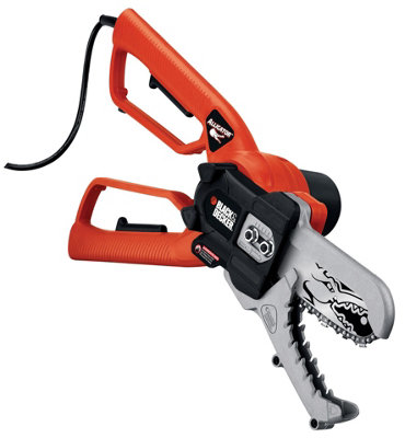 Black & Decker Alligator 10cm Garden Chainsaw Lopper Tree Pruner 550w GK1000-GB