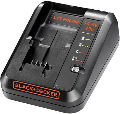 BLACK + DECKER BDC1A-GB BDC1A-GB Multi-Voltage Charger 14.4-18V Li-ion B/DBDC1A