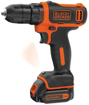 BLACK DECKER BDCDD12 10.8v Drill driver 10mm keyless chuck DIY