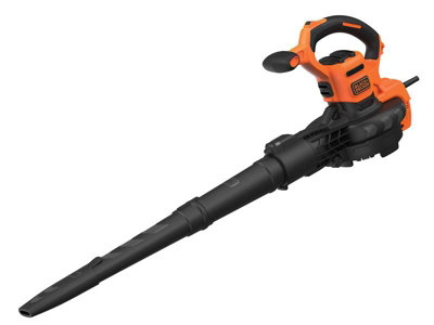 Black and Decker BEBLV301 Garden Vacuum and Leaf Blower with Back Pack  Collection and Rake