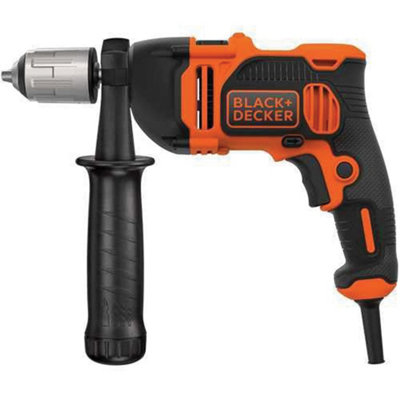 BLACK DECKER BEH850K 240v Percussion drill 13mm keyless chuck DIY at B Q