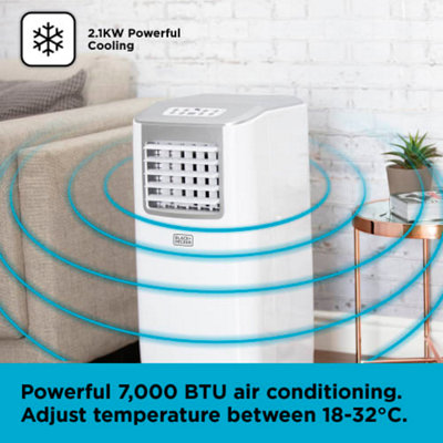 Black & Decker BXAC40005GB -7000 BTU Air Conditioner - 4