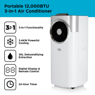 Black & Decker BXAC40008GB - 12000 BTU Air Conditioner