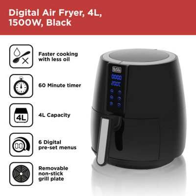 Black and decker air store fryer 4l