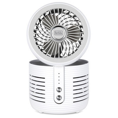 Black Decker BXFD52006GB 2 in 1 DC Air Purifier Fan DIY at B Q