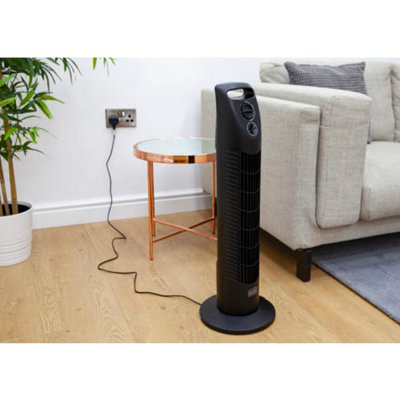 Black & Decker BXFT50002GB 30 Tower Fan 2 Hour Timer - 9