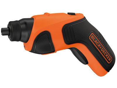 Black+Decker Rapid Screwdriver 3.6V Cordless with Bits and Storage Case,  3.6 V, Orange BCF611CK-GB : : DIY & Tools