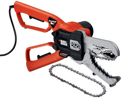 Black Decker GK1000 Alligator 10cm Chainsaw Lopper Pruner 550w