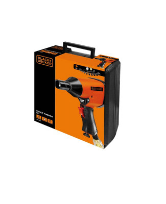 Black + Decker Impact Wrench Kit