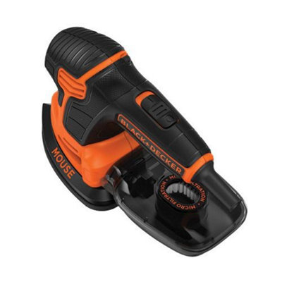 Black Decker KA2500K GB KA2500K GB Compact Mouse Sander 120W 240V B DKA2500K