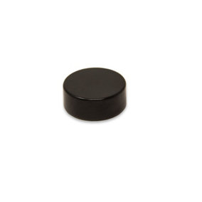 Black Epoxy Coated N42 Neodymium Magnet for Arts, Crafts, Model Making, DIY, Hobbies, Office, and Home - 25mm dia x 10mm thick