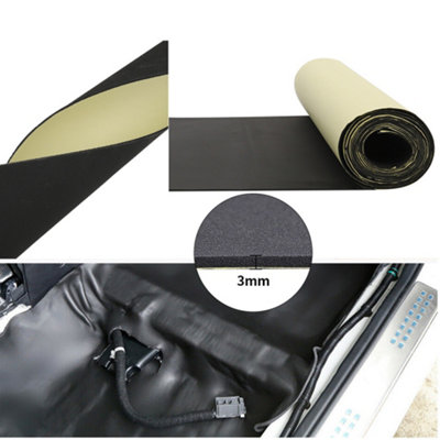 Black EVA Foam Roll suitable for Large Foam Modeling DIY Projects Crafts 5M(L)