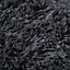Black Faux Fur Duvet Cover Set