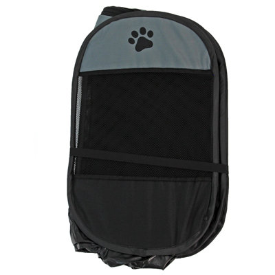 Black Folding Portable Play Pen Large - 9
