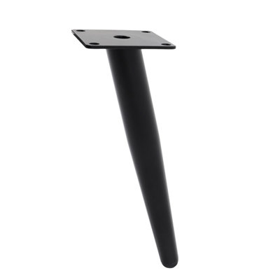 Black Furniture Legs Metal Round Table Legs,4 Pcs,H350mm Price Comparisons | Compare The Build