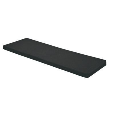 Black Garden Bench Seat Cushion Non Slip Comfortable Patio Bench Cushions Swing Cushions - 3