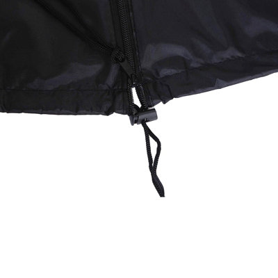 Black Garden Parasol Umbrella Cover Waterproof Cantilever Banana Outdoor Patio Shield