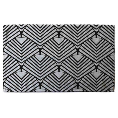 Black Geometric Decoration (Bath Towel) / Default Title Price Comparisons | Compare The Build