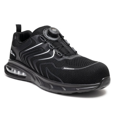 Black Hammer Blade 3400 Men's Safety Trainers Steel Toe Cap Work Shoes ...