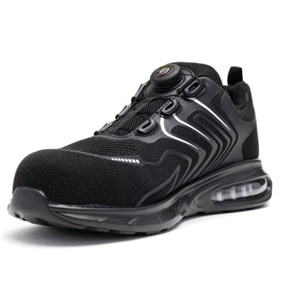 Black Hammer Blade 3400 Men's Safety Trainers Steel Toe Cap Work Shoes ...