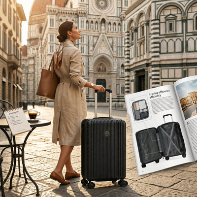 Black Hard Shell Suitcase 20