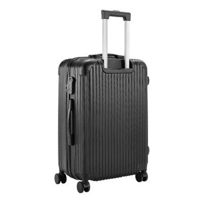 Black Hardshell Spinner Wheel Luggage Travel Suitcase 28"
