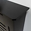 Black Horizontal Line Design Radiator Cover - Medium