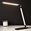 Black LED Folding Desk Lamp - Touch Swich