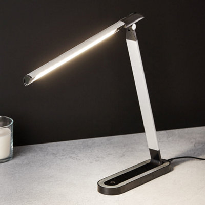 Black LED Folding Desk Lamp - Touch Swich - 3