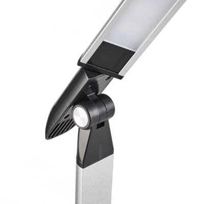 Black LED Folding Desk Lamp - Touch Swich