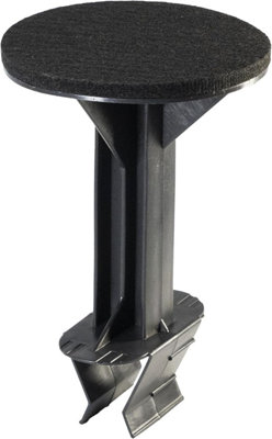 Black Loft Storage Stilts 22.5cm (H) x 15cm (W) Box of 12