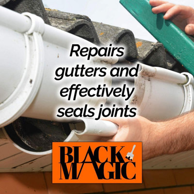 Black Magic Instant Roof & Gutter Repair One Coat Application Instant ...