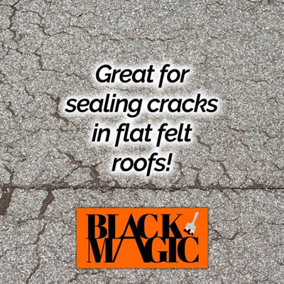 Black Magic Instant Roof & Gutter Repair One Coat Application Instant ...