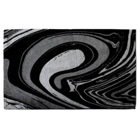 Black Marbled Paint (Kitchen Towel) / Default Title