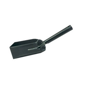 Black Metal Coal Shovel 4 Inch Fireside Ash Spade