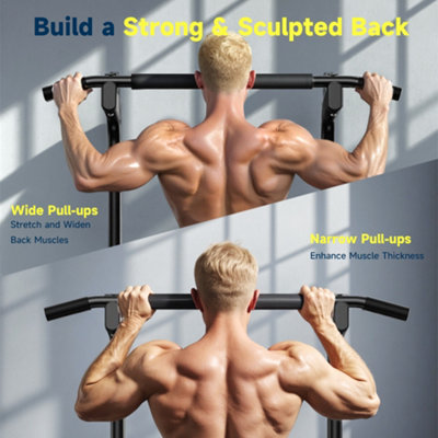 Pull Up Bar Pullup Bar Power Tower With Bench, Bar Dip Station - Main Image