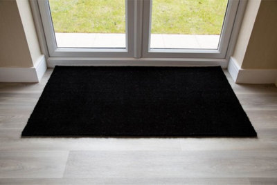 Black Natural Premium Coir Matting (1m & 2m Wide) (1m x 1m) - 3