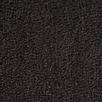 Black Natural Premium Coir Matting (1m & 2m Wide) (5m x 1m)